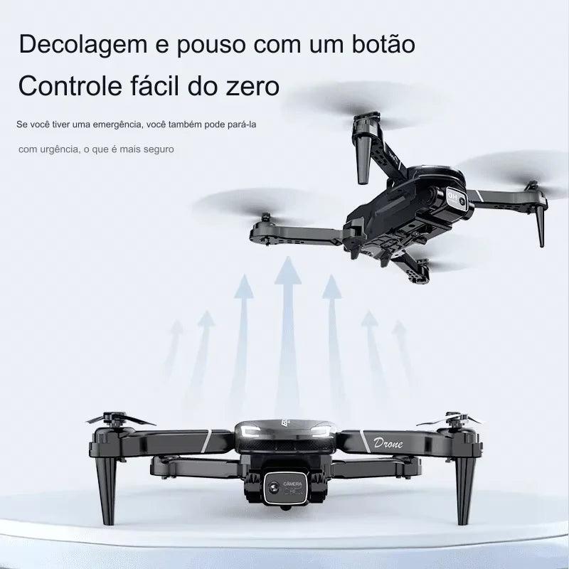 Drone XS9 HD Câmera 4K Wi-Fi 2.4GHz Voo 360 Fotos Vídeos Transmissão Ao Vivo