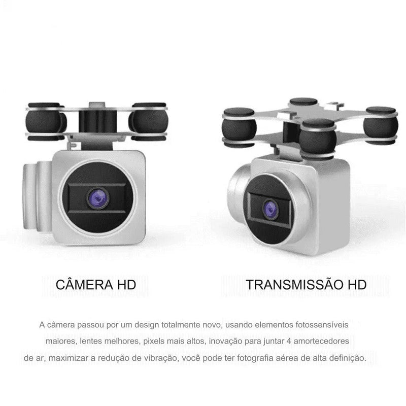 Drone X54 4K HD Câmera Profissional Wi-Fi 2.4GHz Sistema FPV