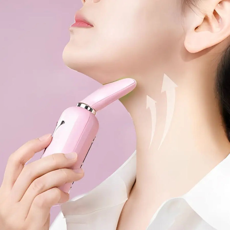 Massageador Facial Elétrico- Rejuvenescimento com LED