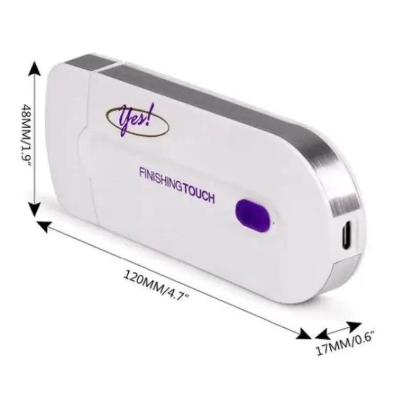 Depilador Removedor De Pelos Elétrico Recarregavel sem Fio Facial e Corporal