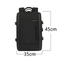 Mochila Masculina de Viagem Expansível USB Integrado