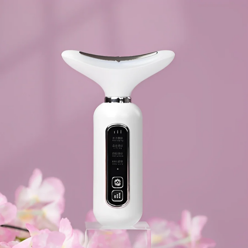 Massageador Facial Elétrico- Rejuvenescimento com LED