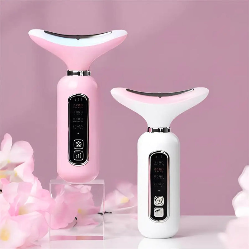 Massageador Facial Elétrico- Rejuvenescimento com LED