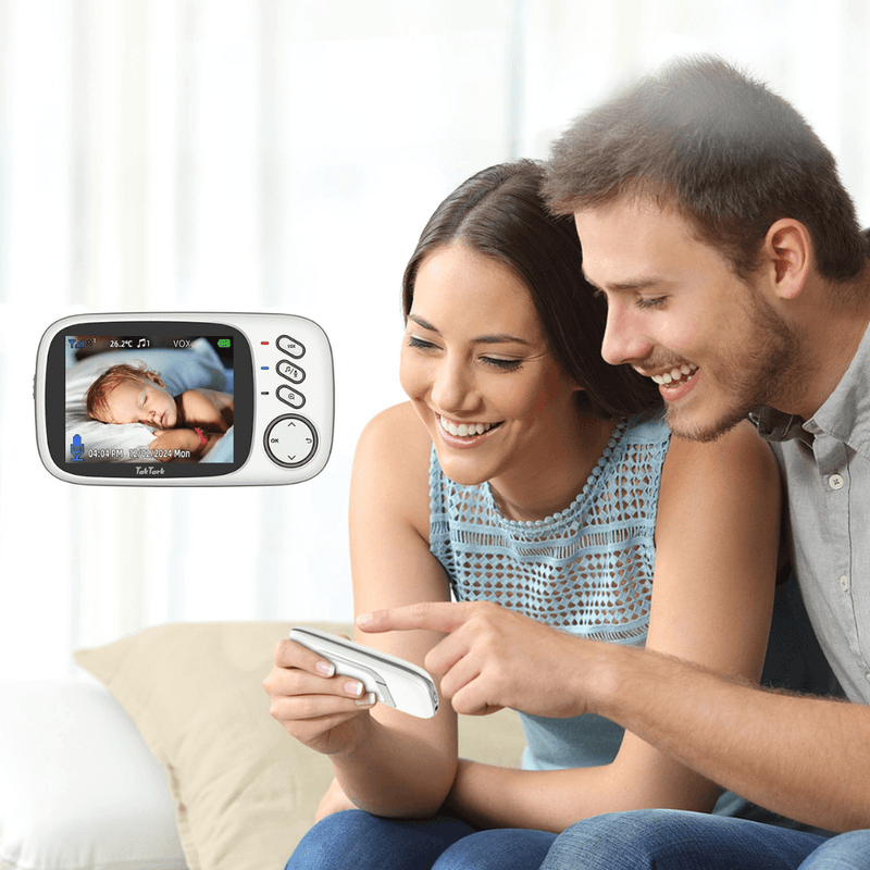 Babá Eletrônica TakTark com camera sem fio para bebês