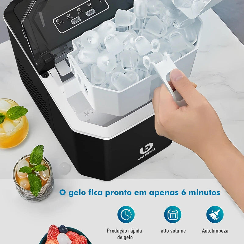Maquina de Gelo Portátil