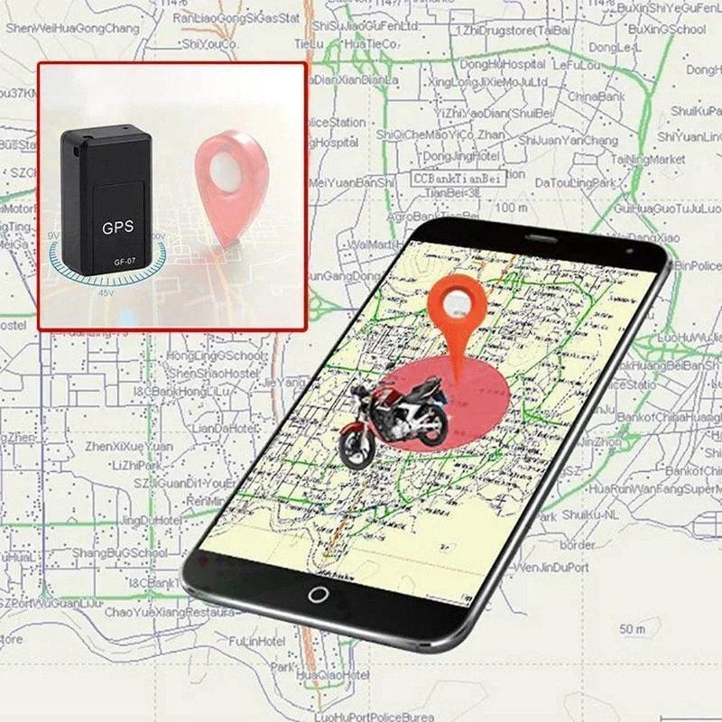 Mini Rastreador GPS GF-07 – Dispositivo de Localização Veicular GSM/GPRS com Função Antiperda