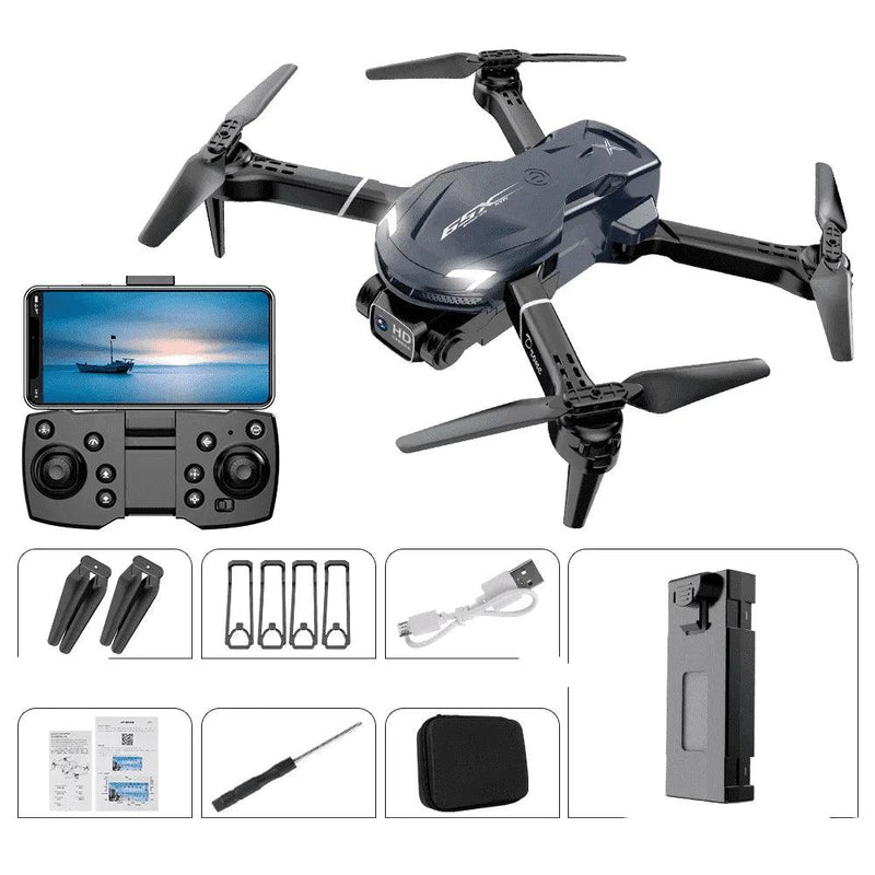 Drone XS9 HD Câmera 4K Wi-Fi 2.4GHz Voo 360 Fotos Vídeos Transmissão Ao Vivo