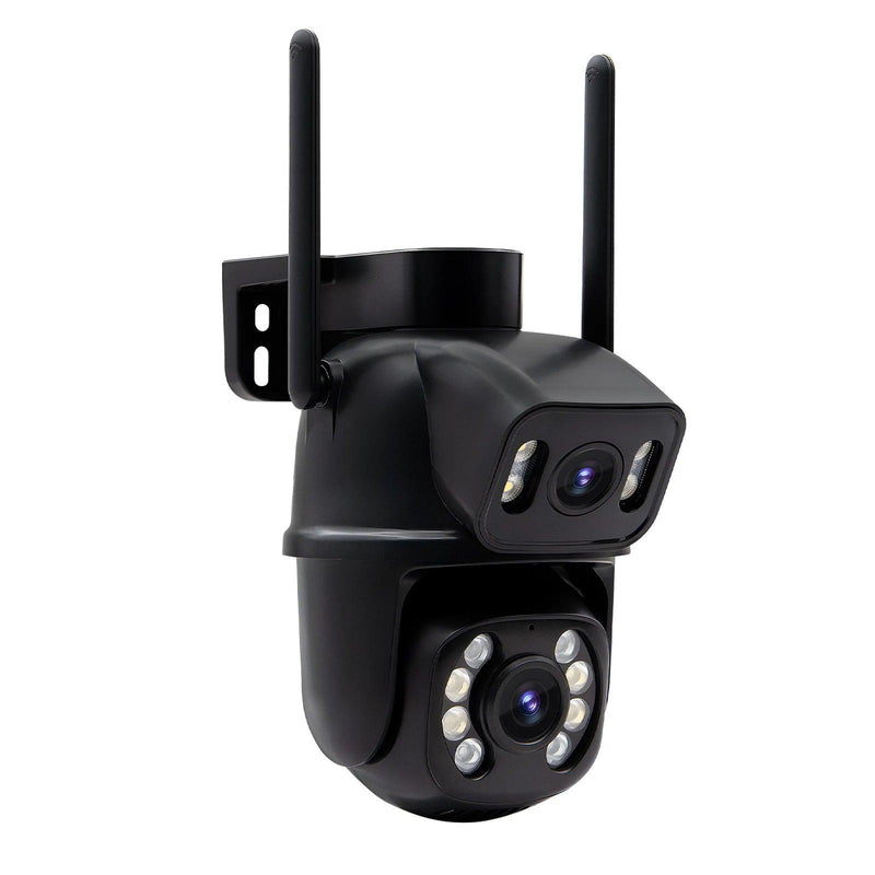 Câmera IP a Prova D'agua WiFi, Sem Fio HD 3MP, Visão Noturna Infravermelha