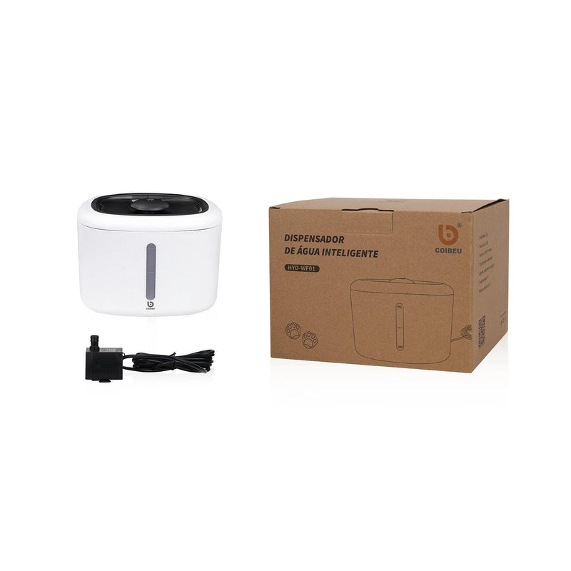 Bebedouro de Água Portátil Silencioso para Gatos e Cães -