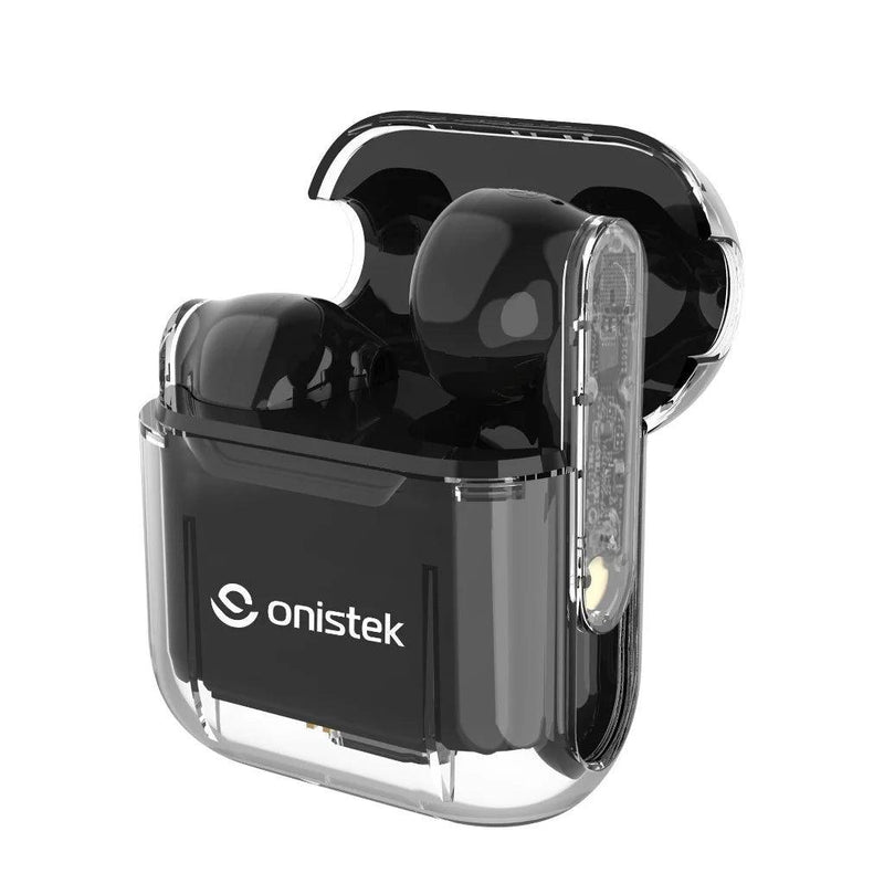 Fone de Ouvido Esportivo Bluetooth sem fio Transparente