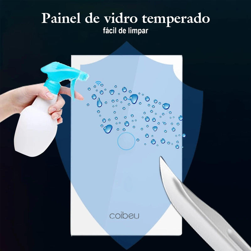 Interruptor Touch Compatível com Alexa Sem Fio