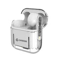 Fone de Ouvido Esportivo Bluetooth sem fio Transparente