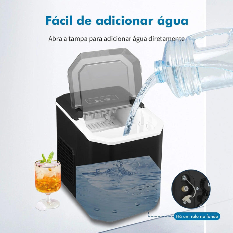 Maquina de Gelo Portátil