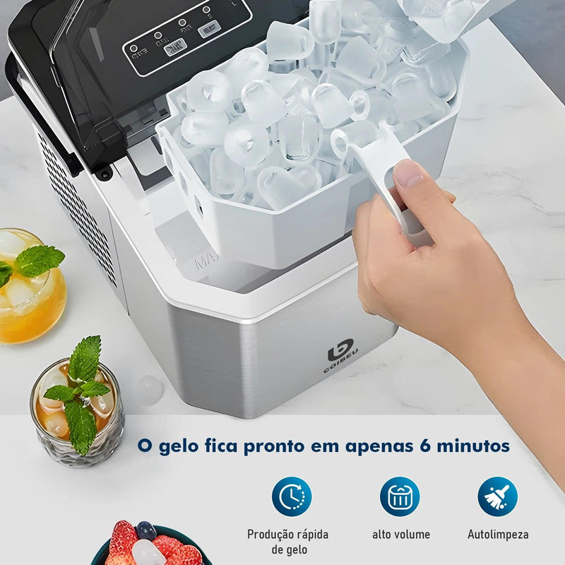 Maquina de Gelo Portátil