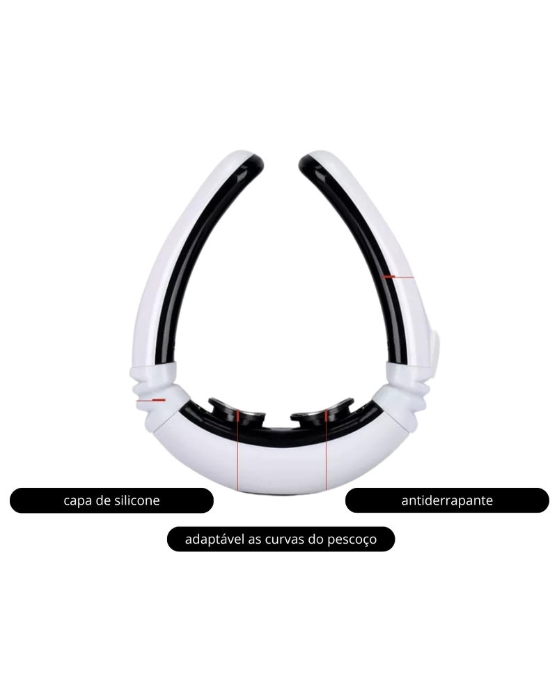 Massageador Elétrico Portátil de Pescoço