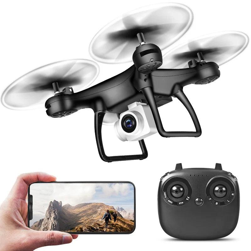 Drone X54 4K HD Câmera Profissional Wi-Fi 2.4GHz Sistema FPV