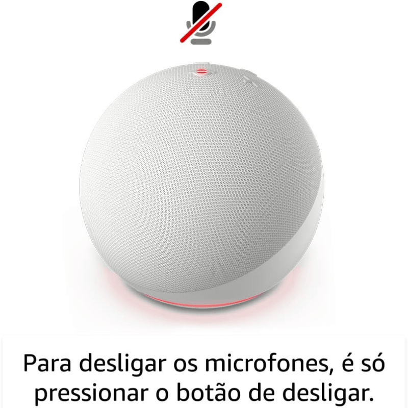 Alto-Falante Alexa Echo Dot 5ª Geração (Modelo 2024)