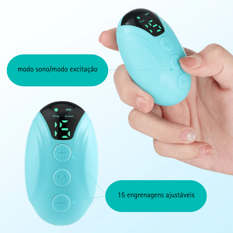 Dispositivo de pulso para controle de sono e tratamento de ansiedade